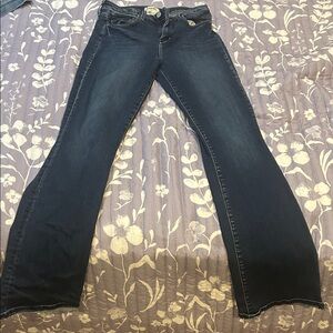 L'AGENCE Dark Blue Flare Jeans